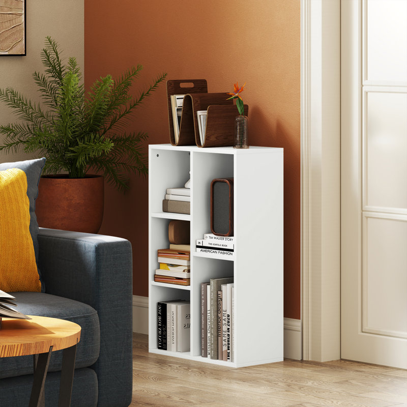 80cm H x 50cm W Cube Bookcase, White