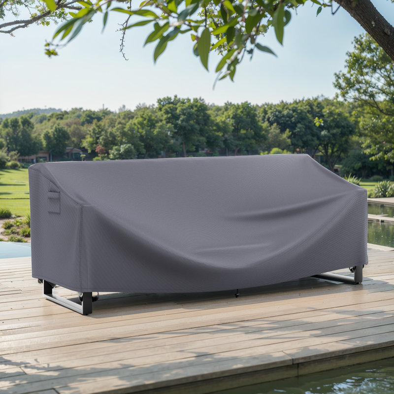 Housse pour canapé de patio résistante à l'eau et résistante à l'eau Carolina, Gris