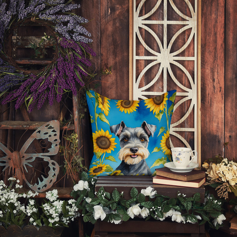 Coussin décoratif intérieur / extérieur Autre / Sans motif, H 14 po x l 14 po