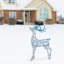 The Holiday Aisle® 48" Pre-Lit Iridescent Reindeer