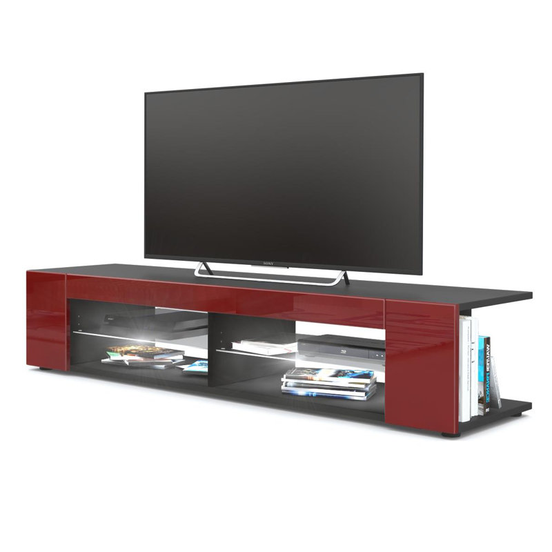 Killion TV Stand for TVs up to 60", Burgundy