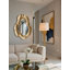 Solara Abstract Metal Mirror