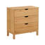 Eisenberg Solid Wood 76cm W 3 - Drawer Chest of Drawers-1918946971