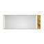 Miroir de salle de bain 96 po x 36 po à DEL, fixé au mur avec rétro-éclairage, brouillard, grande mémoire réglable, noir mat (miroir de 96 po x 36 po), support, fonction de brouillard, mémoire (96 x 36