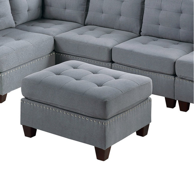 Canapé modulaire contemporain 6 pièces