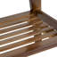 Solid Wood Entryway Shelf Storage Bench-1461765437