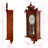 Solid + Manufactured Wood Wall Clock