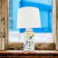 Modern Danise 65cm Ceramic Table Lamp with Ginger Jar Base  – Classic Pattern and Linen Shade Lamp for Home, Office or Bedroom