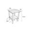 Chaise longue avec table d'appoint-2025824781