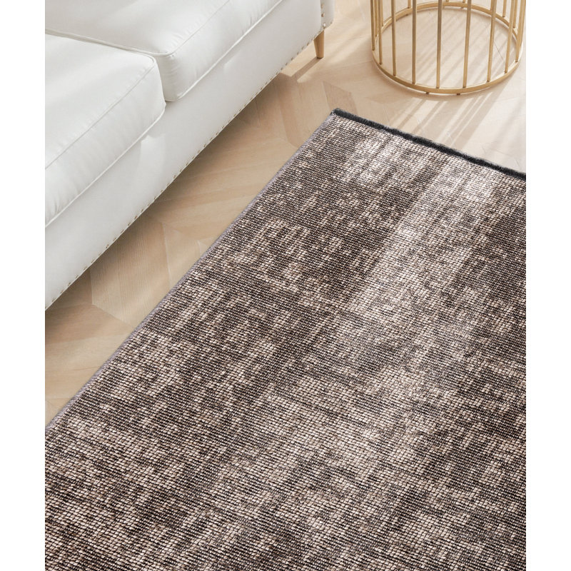 Geometric Cotton Area Rug, Rectangle 160 x 230 cm