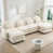 Beige White Teddy