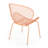 Andrighetti Outdoor Metal Mesh Shell Chairs-615870363