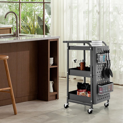 75 cm H x 33 cm W Utility Cart