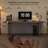 Dejanai Adjustable Metal Base Standing Desk with Power Outlet-394387684-394387687
