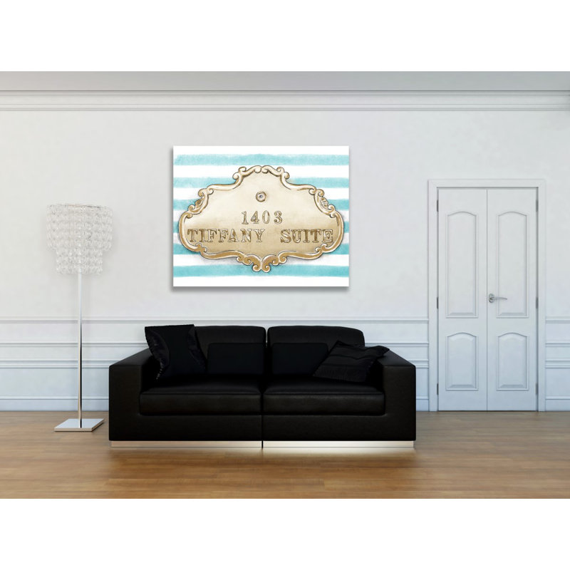 Luxe Suite Fashion and Glam - Impression sur toile, H 30 po x l 36 po, Toile tendue