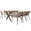 Ensemble repas de patio 7 pièces GO-171407408-171407409