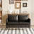 51” W Modern Faux Leather Loveseat-1038790771