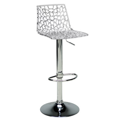 Tabouret de bar à hauteur ajustable Spider - Jute brillant