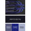Laine tissée à la machine à motifs géométriques et polyester bleu marine/noir Tapis décoratif-496976867