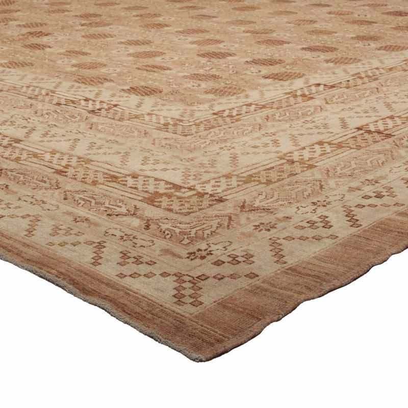 Brown Traditional Wool Rug - 16'3" x 32'4"