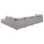 Canapé modulaire rembourré 6 pièces Lafayette