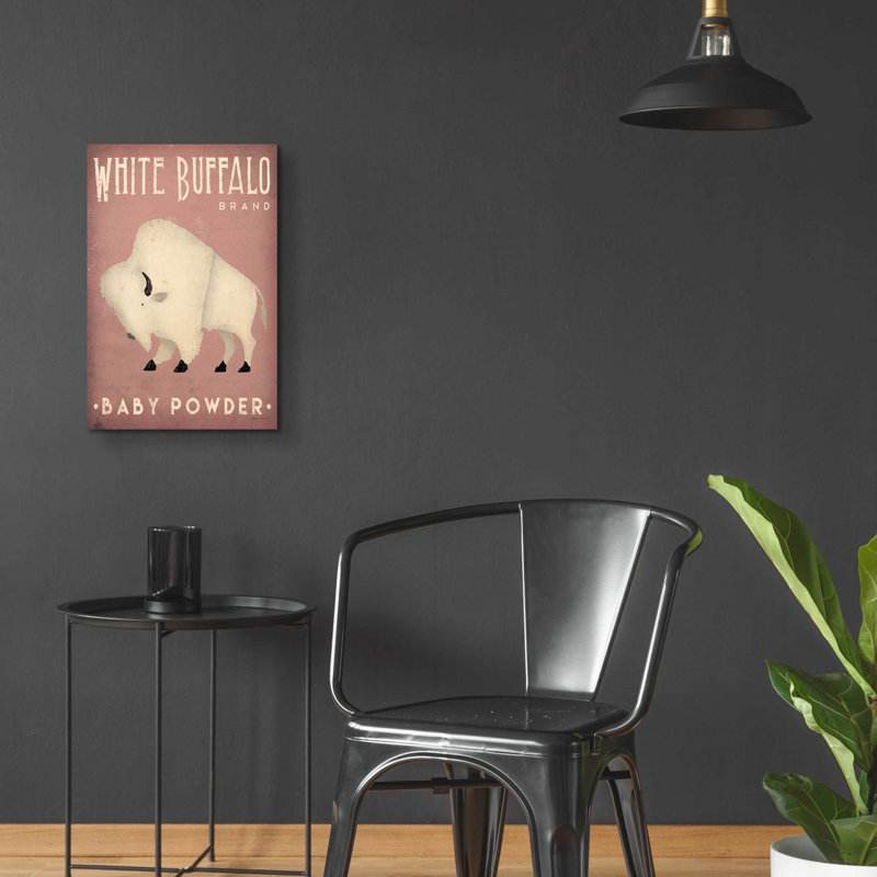 «Buffalo Bison IV» par Ryan Fowler, H 24 po x l 16 po x P 0,2 po