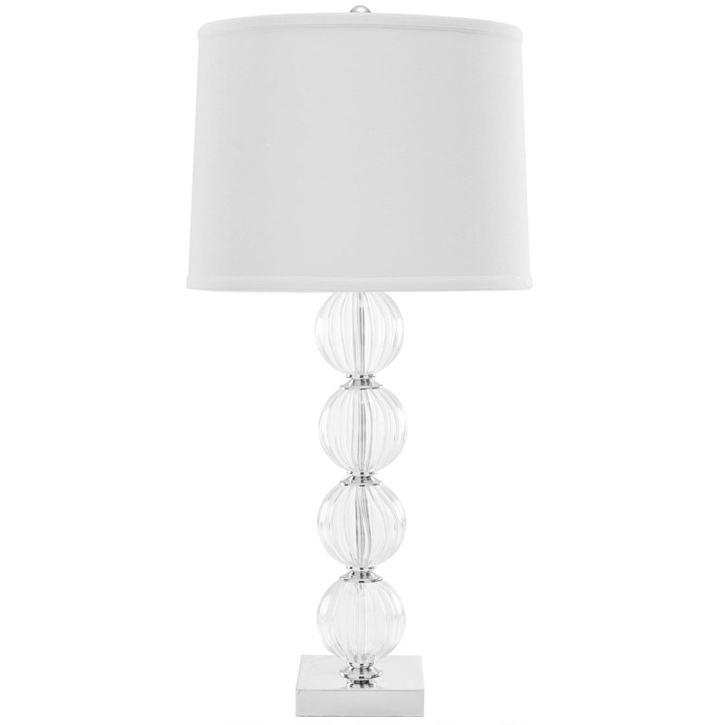 Zane Table Lamp, White