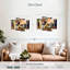 «Passionate Moment», ensemble de 4 toiles abstraites sur toile-92829127