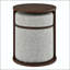 Table d'appoint 2 en 1 avec tabouret de rangement amovible