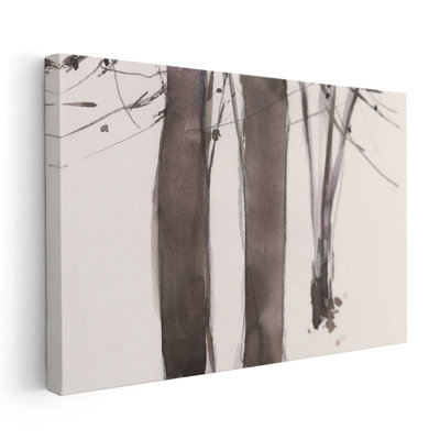 Under the Winter Tree II - reproduction d'art sur toile