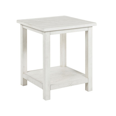 Wood End Table With Shelf(Only Including Coffee Table)