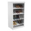 Système de rangement modulaire l 69 po - l 91 po avec portes-46729343