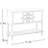 34.22 " W Solid Wood Top Console Table-1688175721
