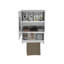 Armoire de cuisine Rekik, Papouasie, blanc, largeur x 19,6