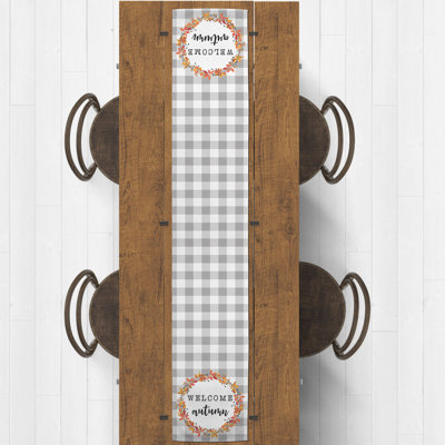 Edgecombe Gingham Thanksgiving Table Runner