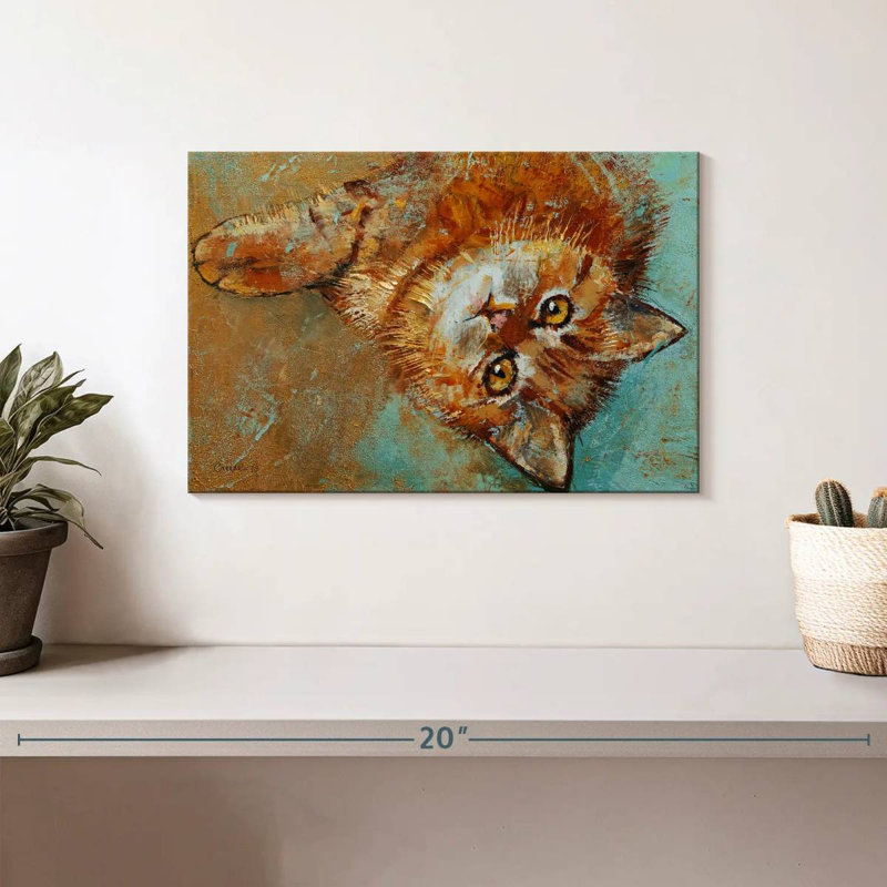 Brampt Little Tiger, 8" H x 12" W