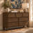 Knighten 55.9" W 7-Drawer Wood Dresser-535490977