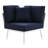 Modway Stance 4 Piece Outdoor Patio Aluminum Sectional Sofa Set-729154306