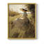 WOMEN-CCLXI - Reproduction d'art encadrée de qualité supérieure - prête à être accrochée