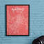 Madrid City Map - No Frame Print-608625962