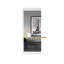 Epling Wood Flat Wall Mirror-225332653