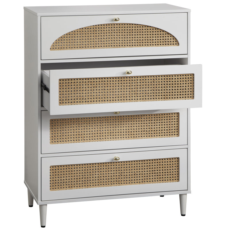 Cortavious Bedroom Chest, White