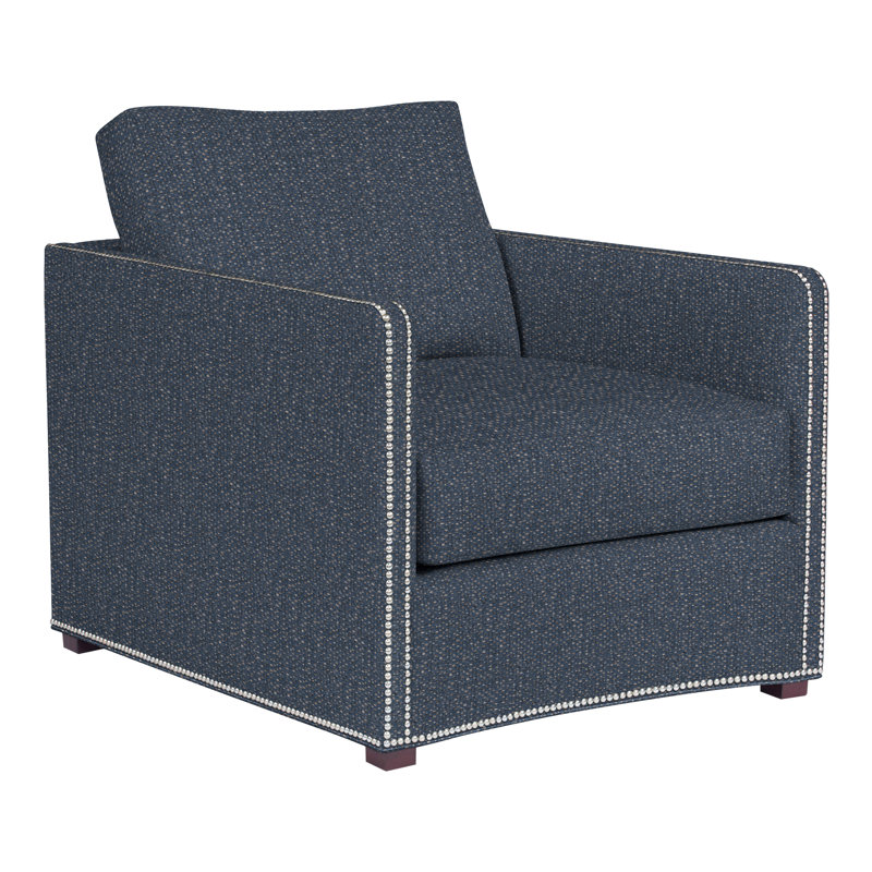 Chaise Wynne, Perigold Page bleu marine, Oui
