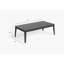 Aluminum Outdoor Coffee Table; Rectangular