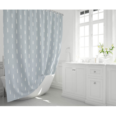 Long Drop Ultra-Thin Lightweight Shower Curtain
