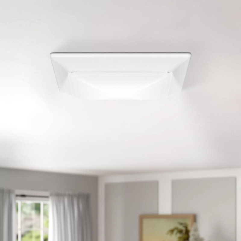 Atlas Acrylic LED Flush Mount