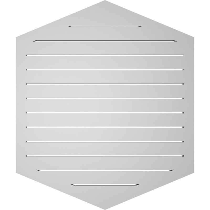 Pente verticale verticale en uréthane 5 pi, H 40 po x l 34 po x P 1,5 po
