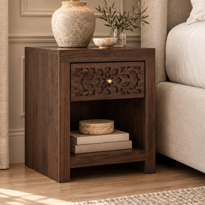 Lukasik 1 Drawer Nightstand