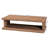 Bali & Pari Rhinos Handwoven Seagrass Coffee Table With Open Shelf – Rectangular Wicker Center Table For Living Room, Coastal Boho Style