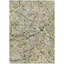 Tapis abstrait intérieur / extérieur lavable à la machine Jozwiak ACN2389-1306465046